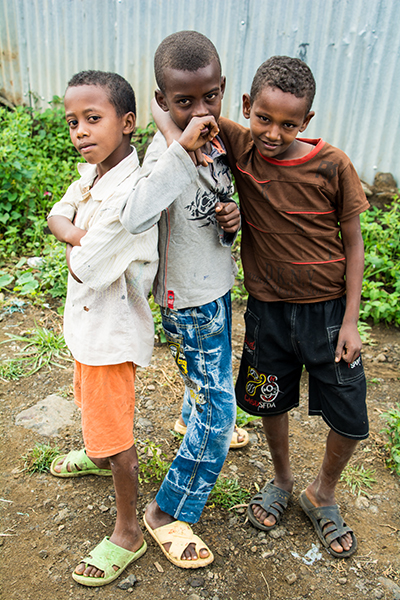 エチオピアの子供達