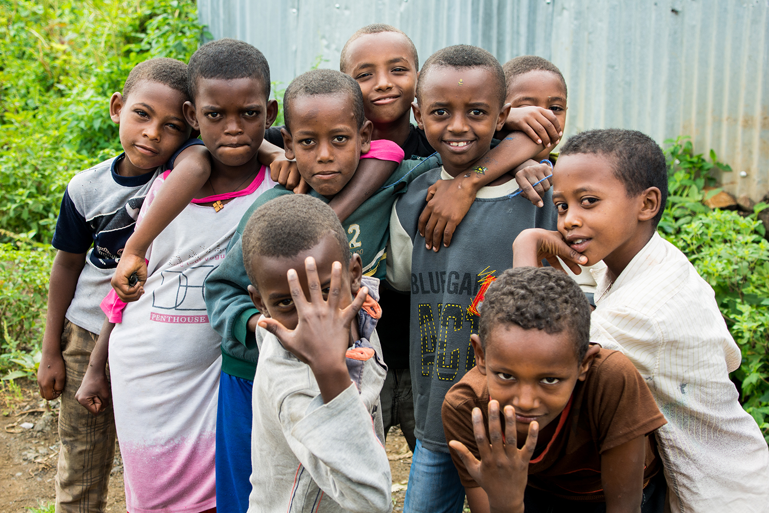 エチオピアの子供達