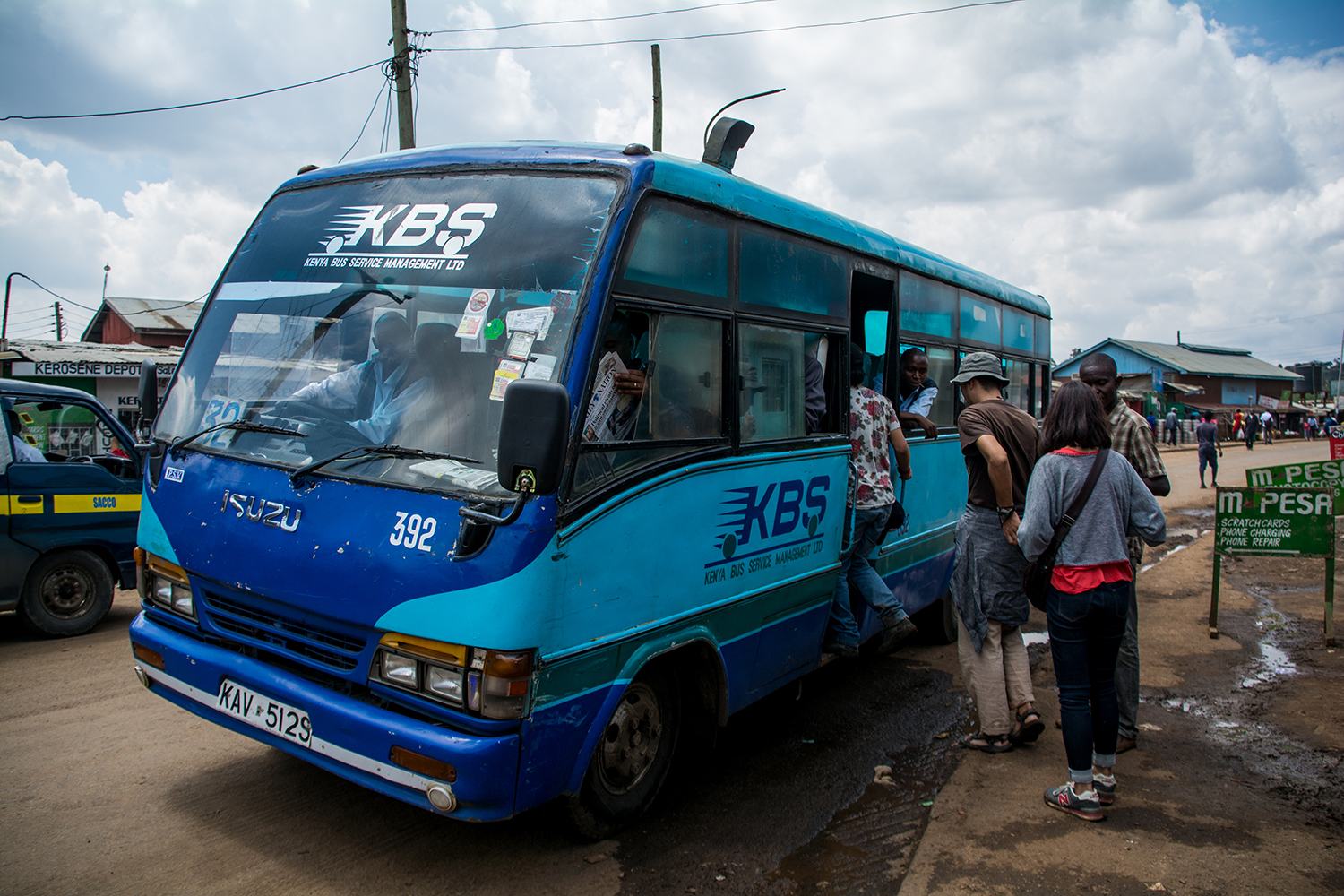 ナイロビのミニバス