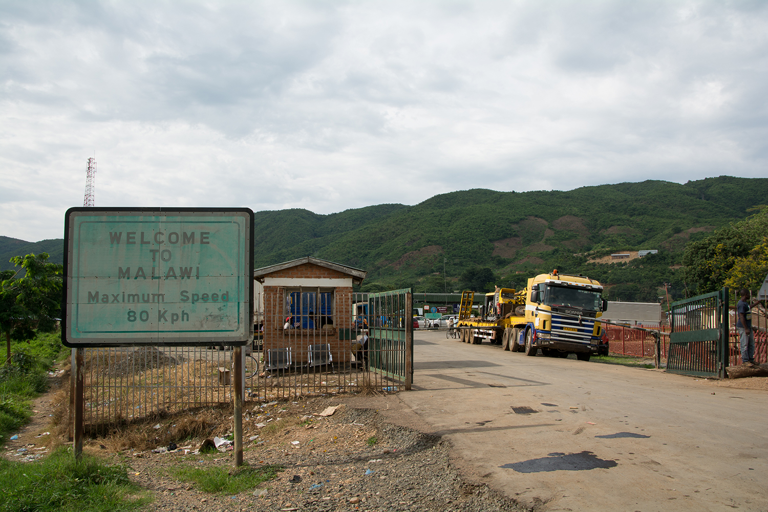 タンザニア、マラウィ国境